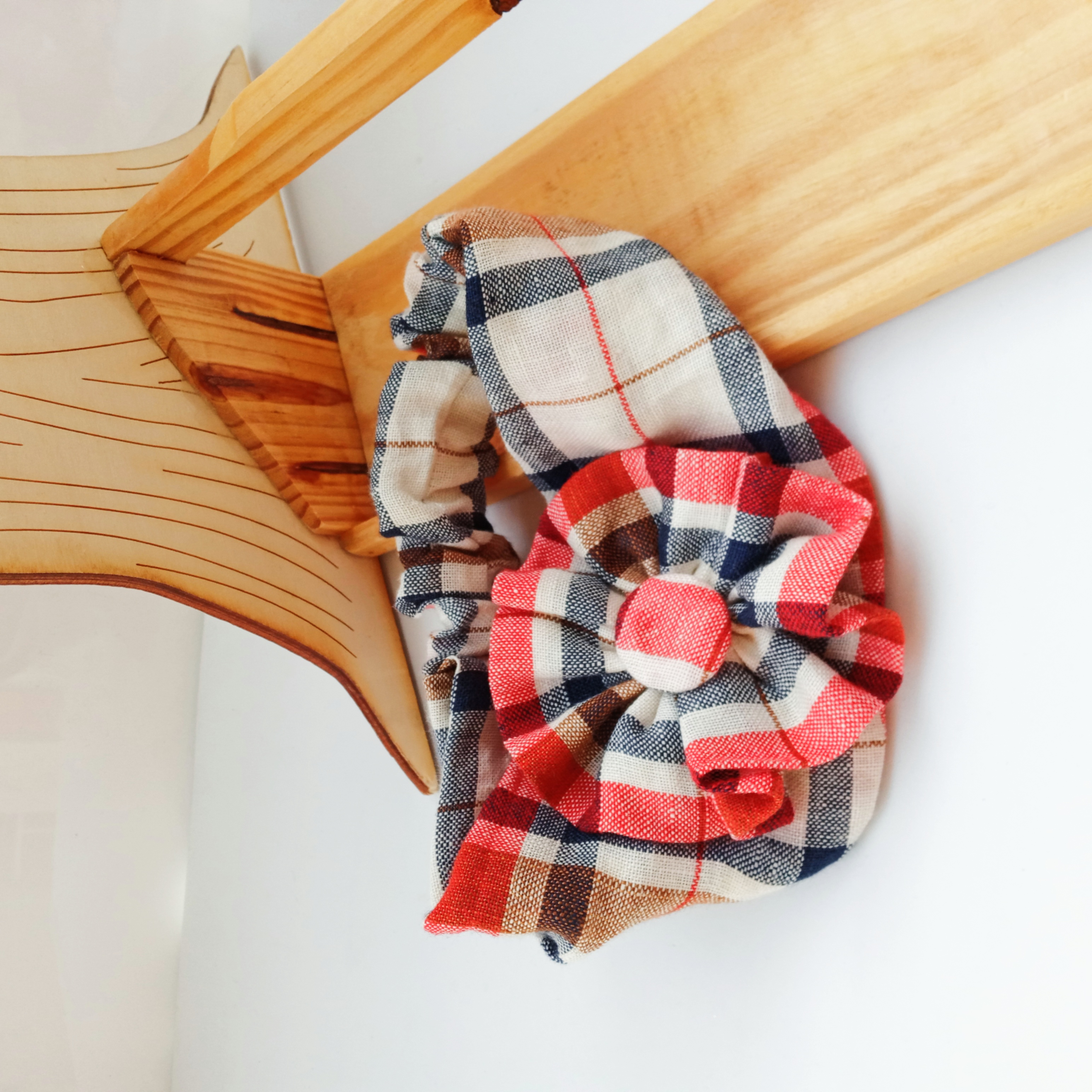 Fascia per Capelli con Fiore a righe