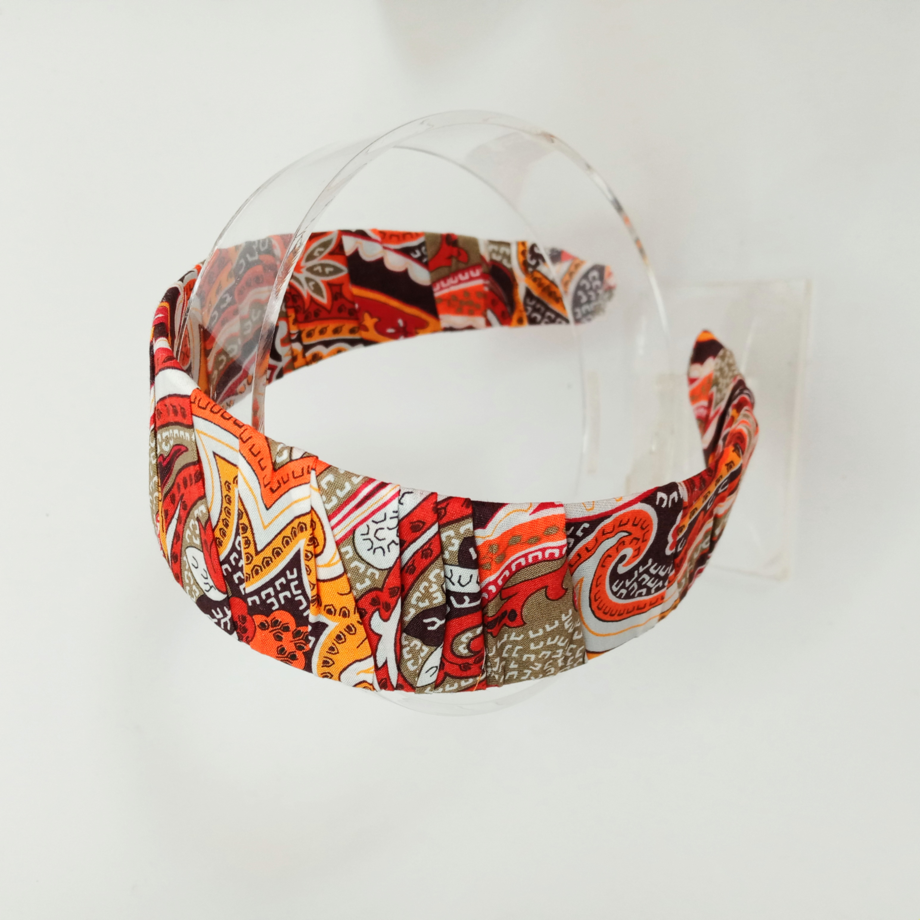 Cerchietto Capello rosso Unico Fatto a mano