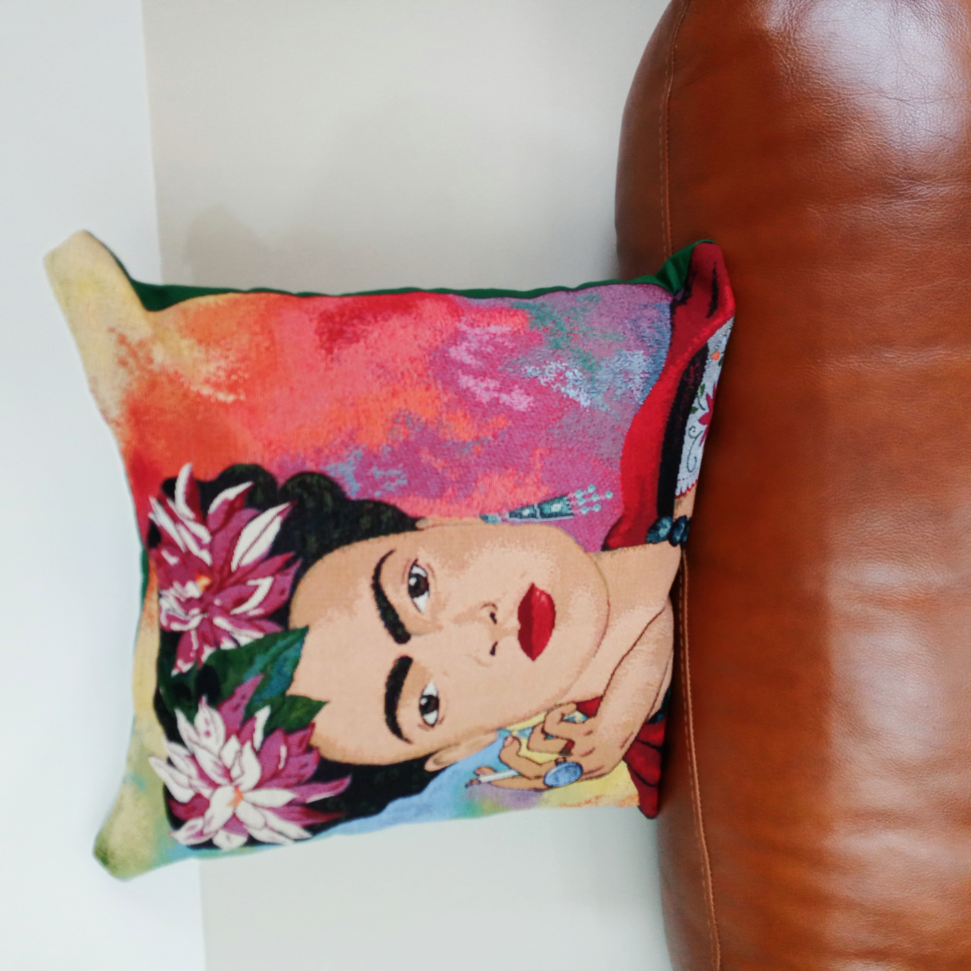 Cuscino Frida Kahlo Arredo Cuscino Decorativo da Salotto Stile Mexicano 